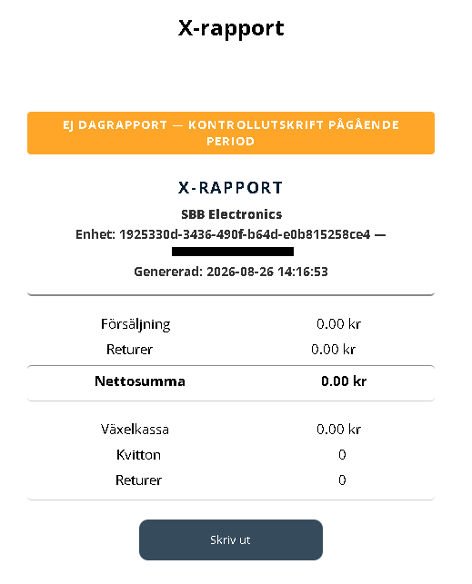 Stäng dagen