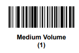 Streckkod: Medium Volume